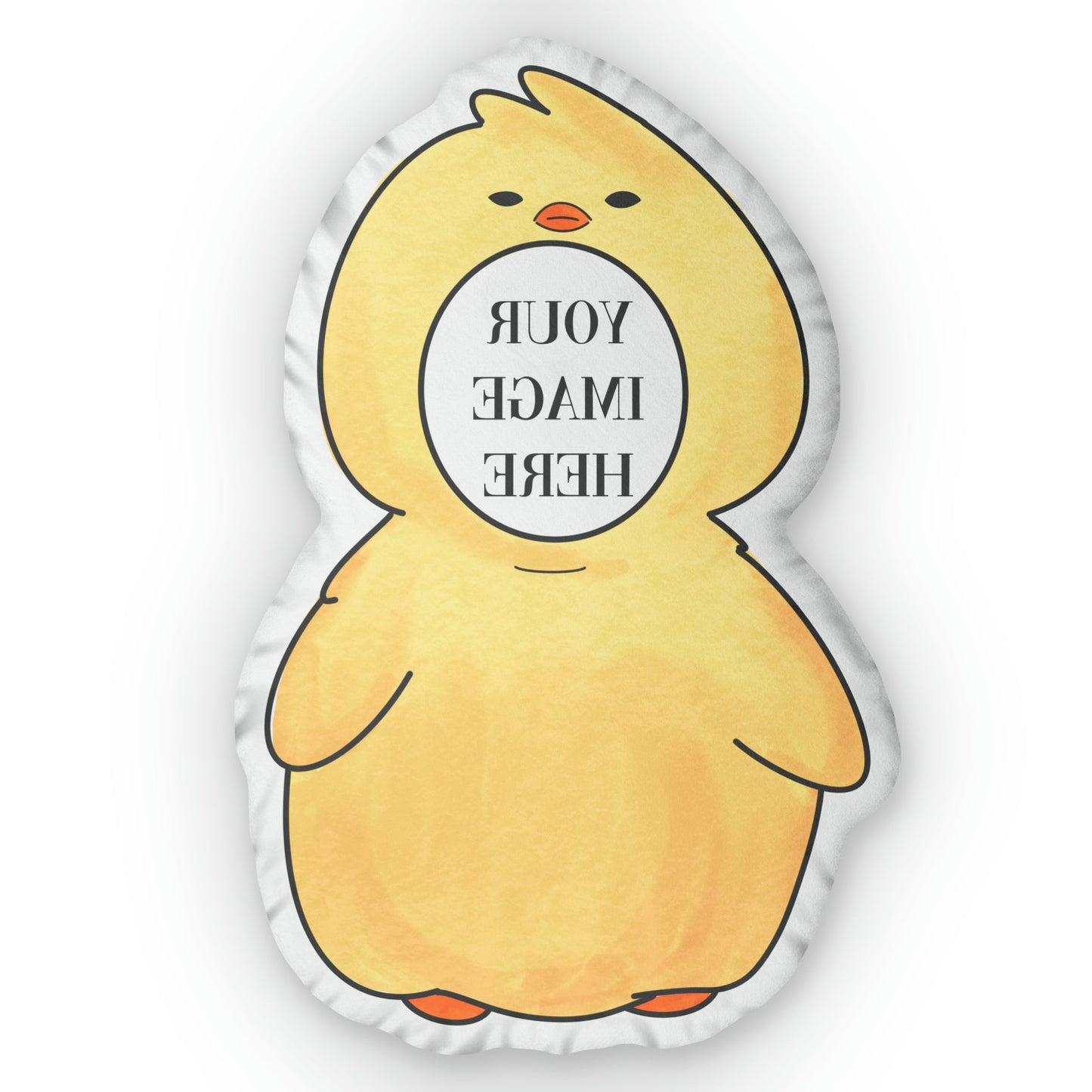 BTS BABY CHICK ONESIE SHAPED PILLOW - CUSTOMIZE FACE - thekpopfeminist