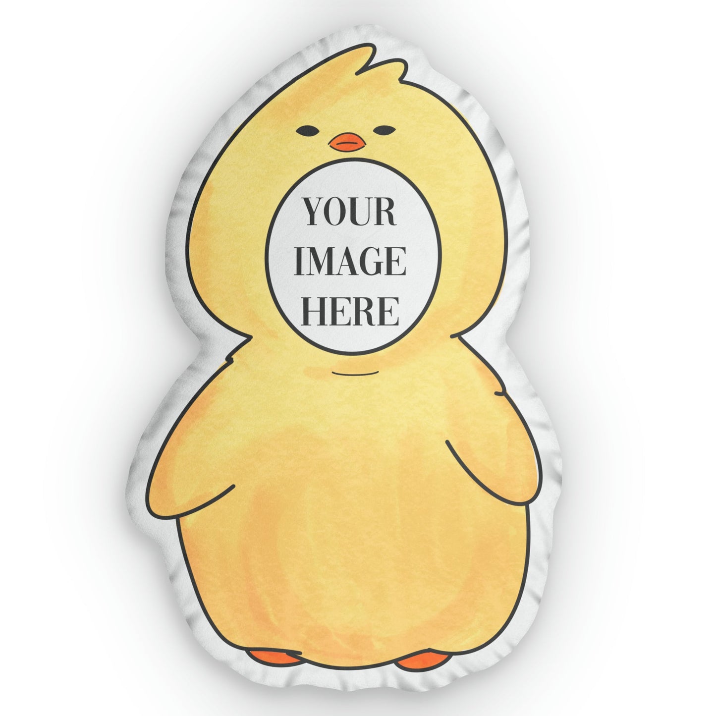 BTS BABY CHICK ONESIE SHAPED PILLOW - CUSTOMIZE FACE - thekpopfeminist