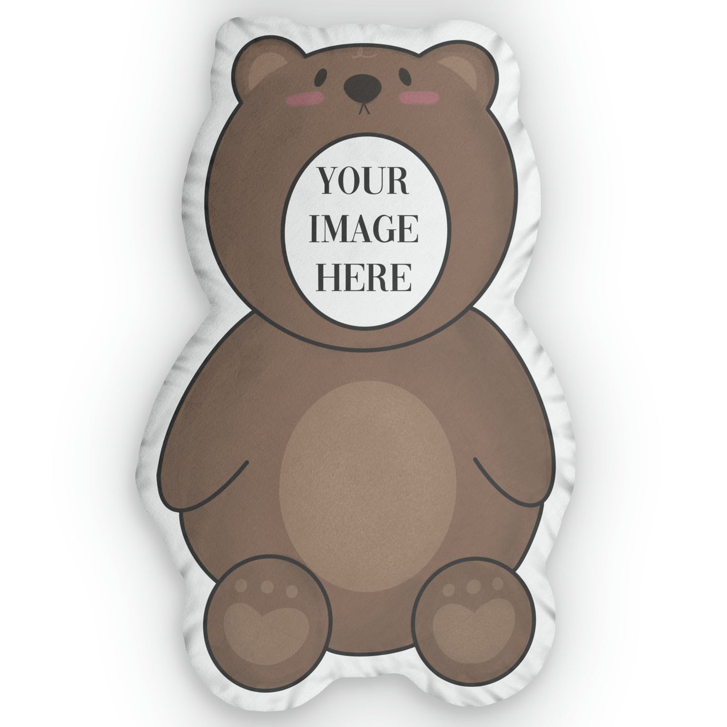 BTS BEAR ONESIE SHAPED PILLOW - CUSTOMIZE FACE - thekpopfeminist