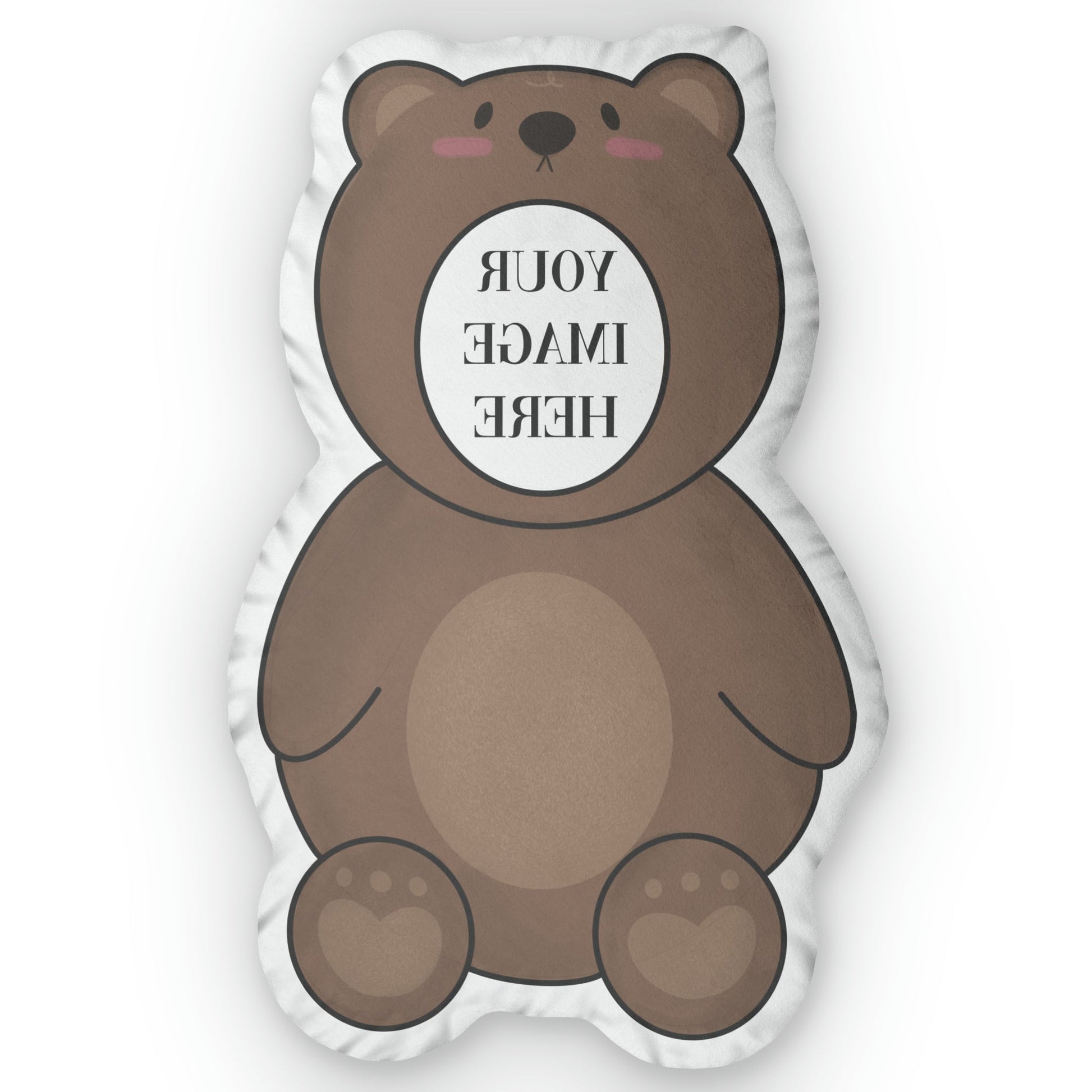 BTS BEAR ONESIE SHAPED PILLOW - CUSTOMIZE FACE - thekpopfeminist