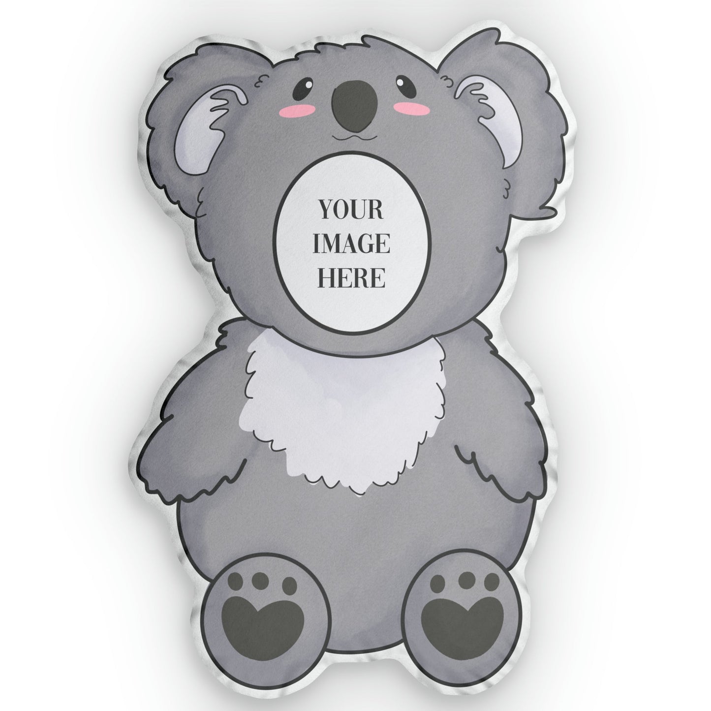 BTS KOALA ONESIE SHAPED PILLOW - CUSTOMIZE FACE - thekpopfeminist