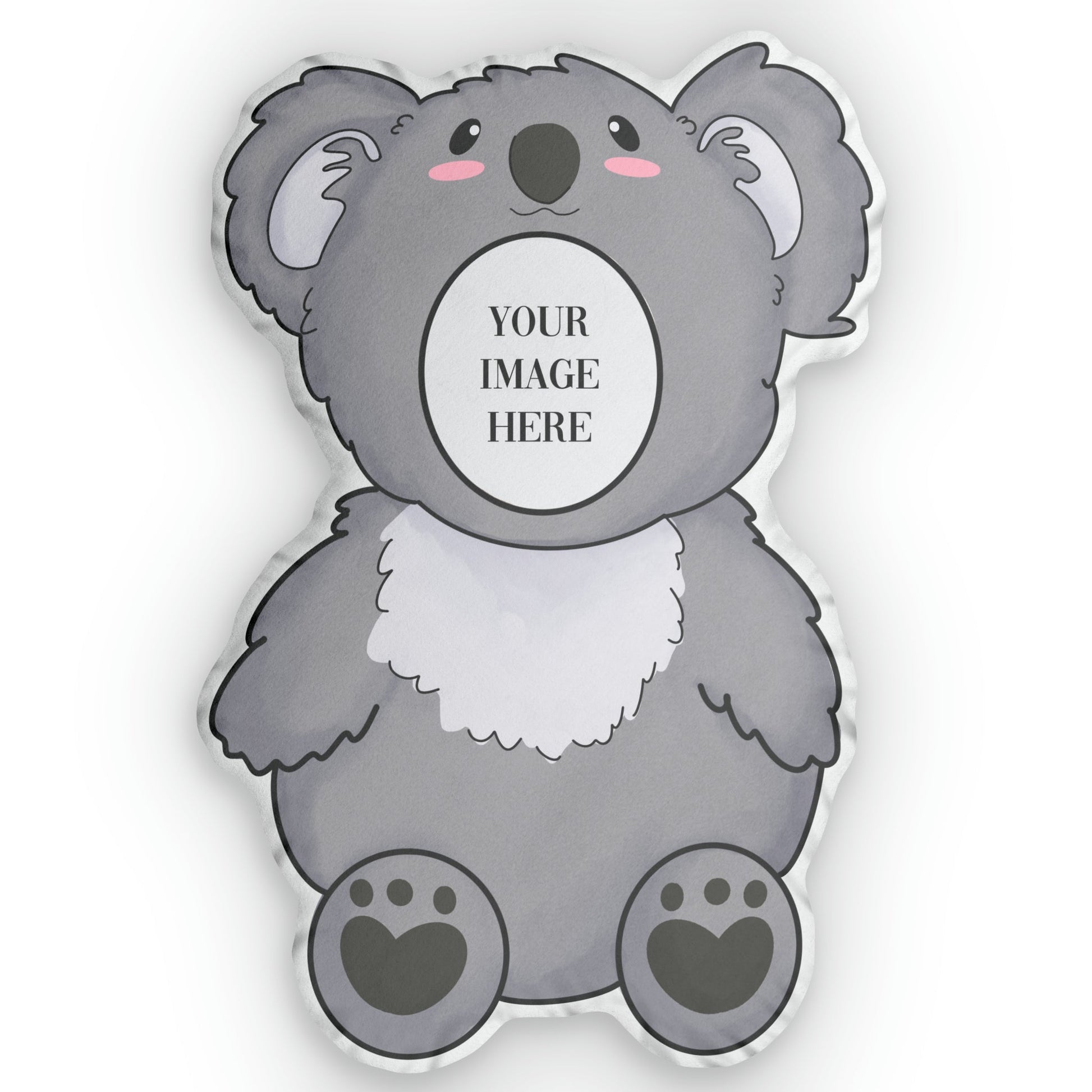 BTS KOALA ONESIE SHAPED PILLOW - CUSTOMIZE FACE - thekpopfeminist