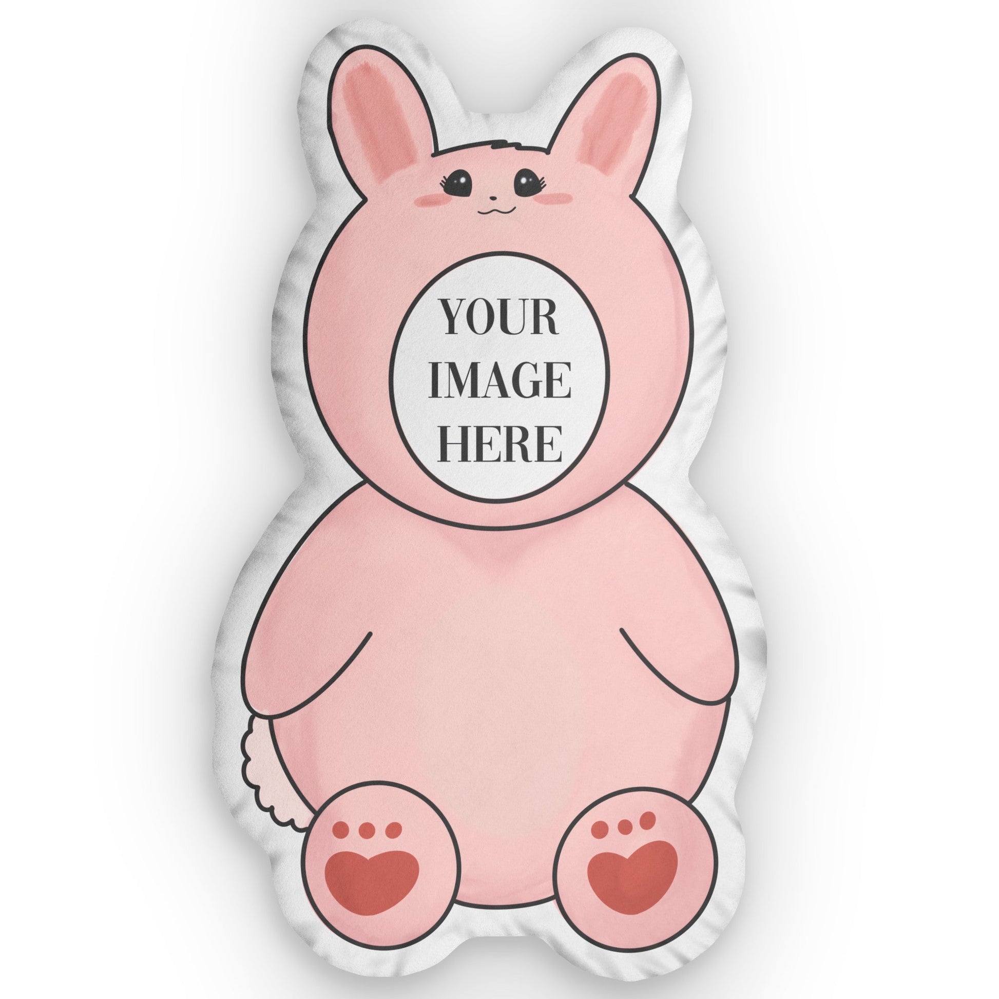 KISS OF LIFE BUNNY ONESIE SHAPED PILLOW - CUSTOMIZE FACE - thekpopfeminist
