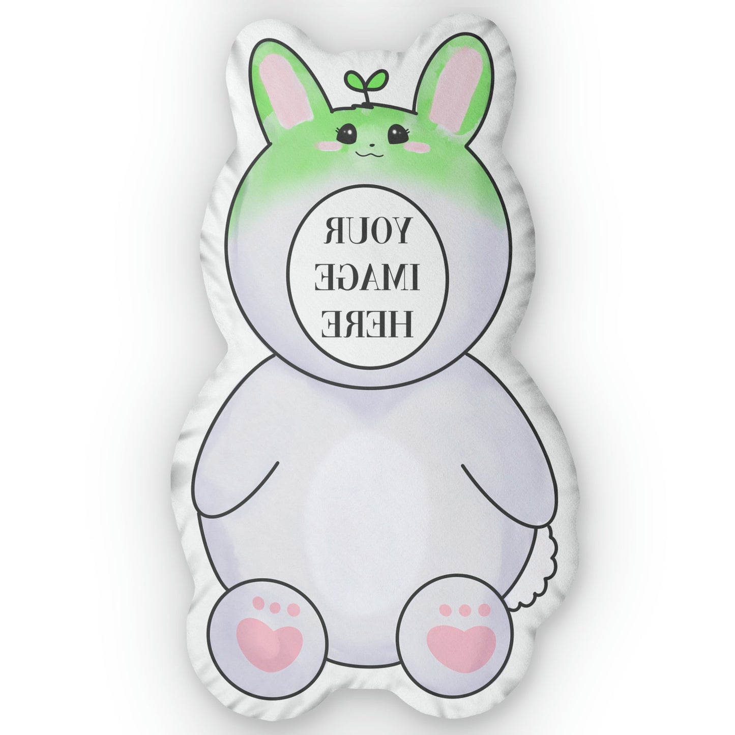 MAMAMOO BUNNY ONESIE SHAPED PILLOW - CUSTOMIZE FACE - thekpopfeminist