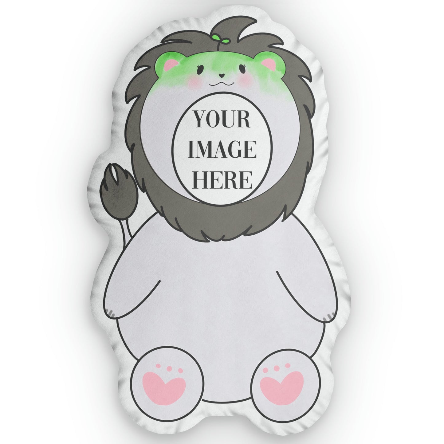 MAMAMOO LION ONESIE SHAPED PILLOW - CUSTOMIZE FACE - thekpopfeminist