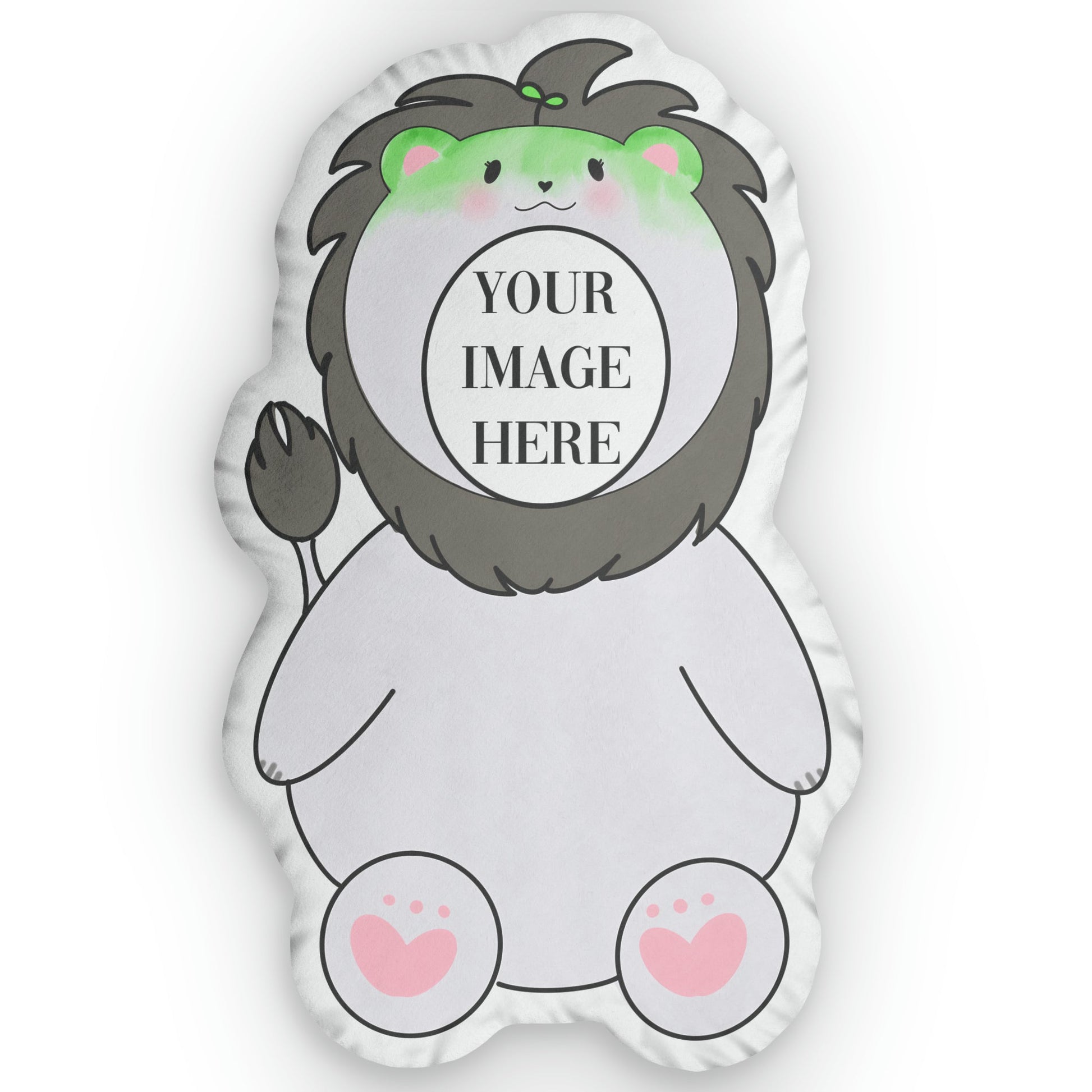 MAMAMOO LION ONESIE SHAPED PILLOW - CUSTOMIZE FACE - thekpopfeminist