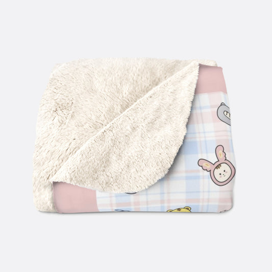 SEVENTEEN MINITEEN SHERPA FLEECE BLANKET - thekpopfeminist