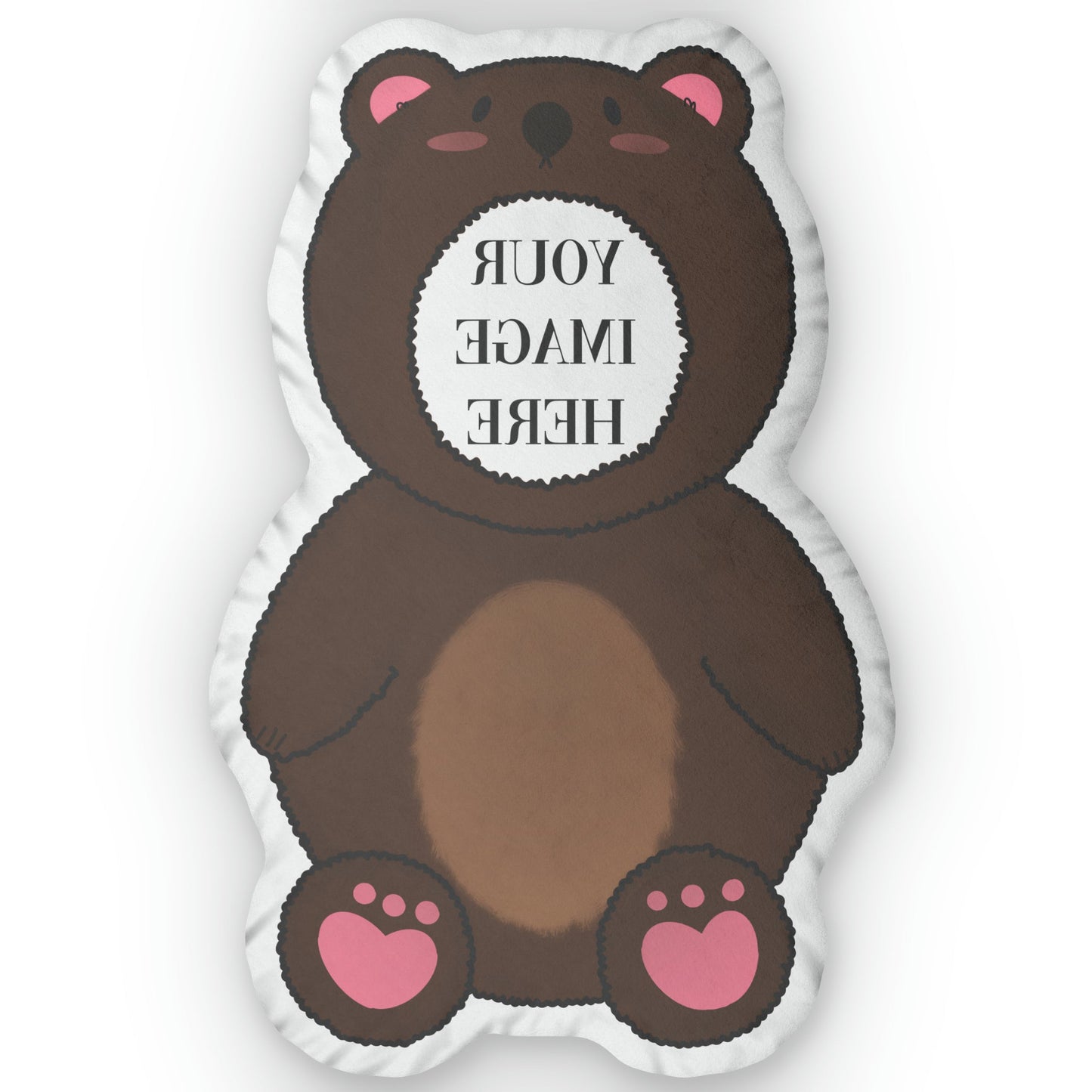 TXT BEAR ONESIE SHAPED PILLOW - CUSTOMIZE FACE - thekpopfeminist