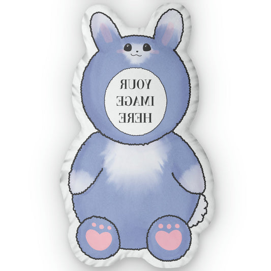 TXT BUNNY ONESIE SHAPED PILLOW - CUSTOMIZE FACE - thekpopfeminist