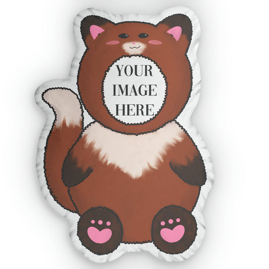 TXT FOX ONESIE SHAPED PILLOW - CUSTOMIZE FACE - thekpopfeminist