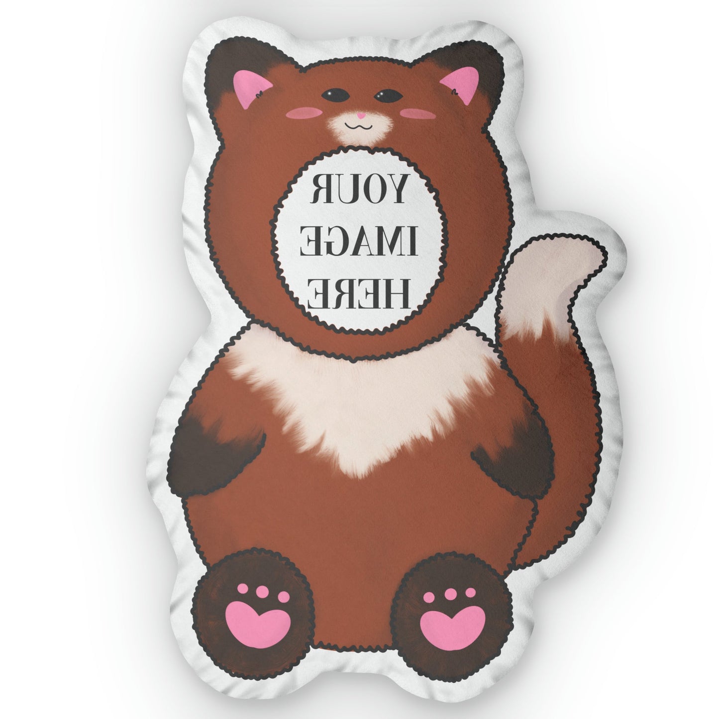 TXT FOX ONESIE SHAPED PILLOW - CUSTOMIZE FACE - thekpopfeminist