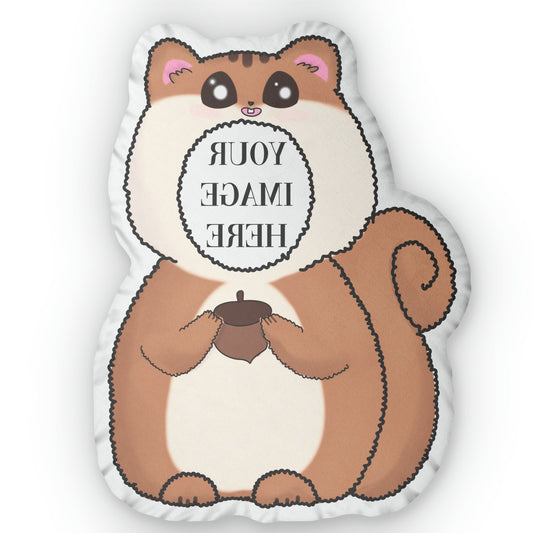 TXT SQUIRREL ONESIE SHAPED PILLOW - CUSTOMIZE FACE - thekpopfeminist