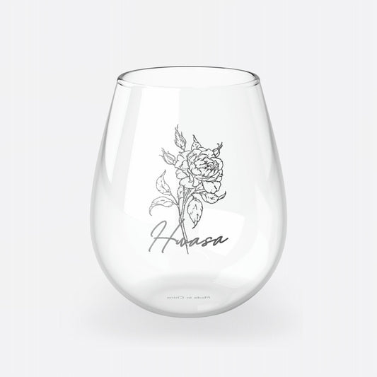 HWASA FLORAL GLASS, 11.75oz - thekpopfeminist