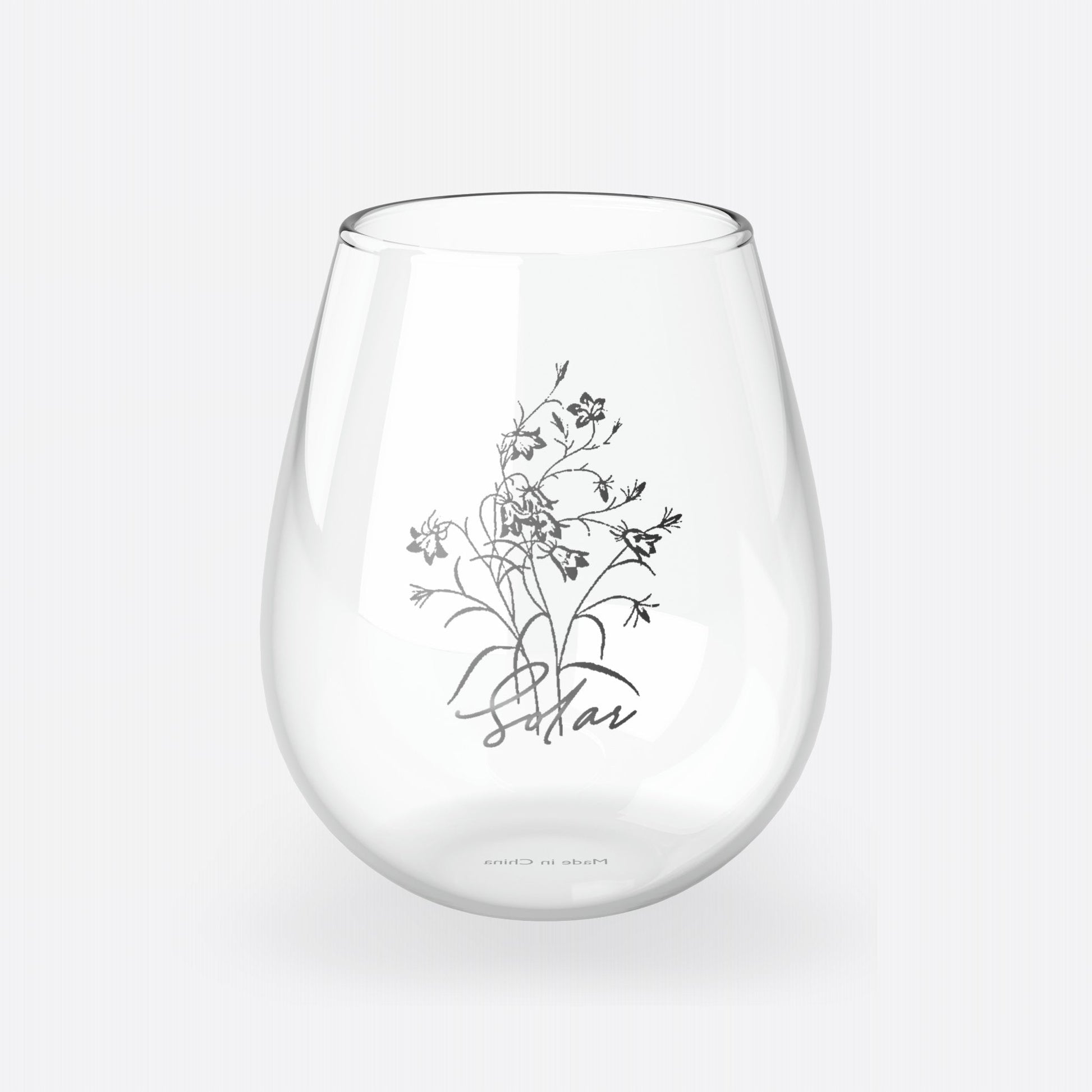 SOLAR FLORAL GLASS, 11.75oz - thekpopfeminist