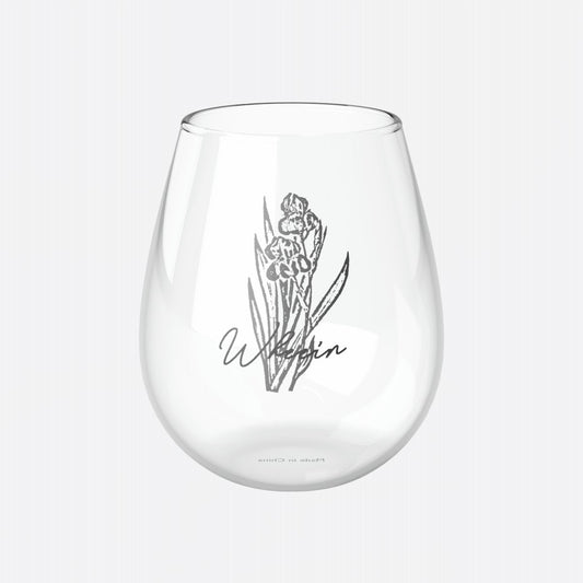 WHEEIN FLORAL GLASS, 11.75oz - thekpopfeminist